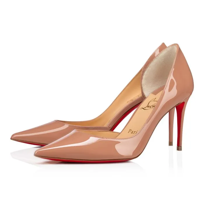 Christian Louboutin Pumps Women Iriza 85 Mm Pumps 8211 Patent Calf Leather 8211 Blush Christian Louboutin Pumps Women Iriza 85 Mm Pumps 8211 Patent Calf Leather 8211 Blush
