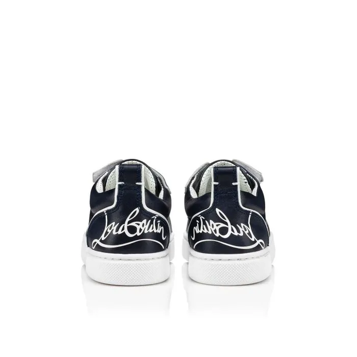 Christian Louboutin Sneakers Kids Funnyto Lowtop Sneakers 8211 Calf Leather 8211 Navy