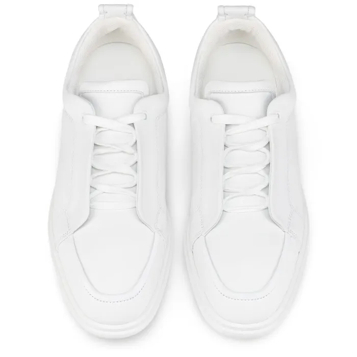 Christian Louboutin Sneakers Men Jimmy Sneakers 8211 Calf Leather And Nappa Leather 8211 White