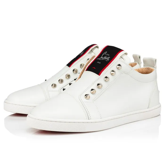 Christian Louboutin Sneakers Women FAV Fique A Vontade Sneakers 8211 Calf Leather 8211 White