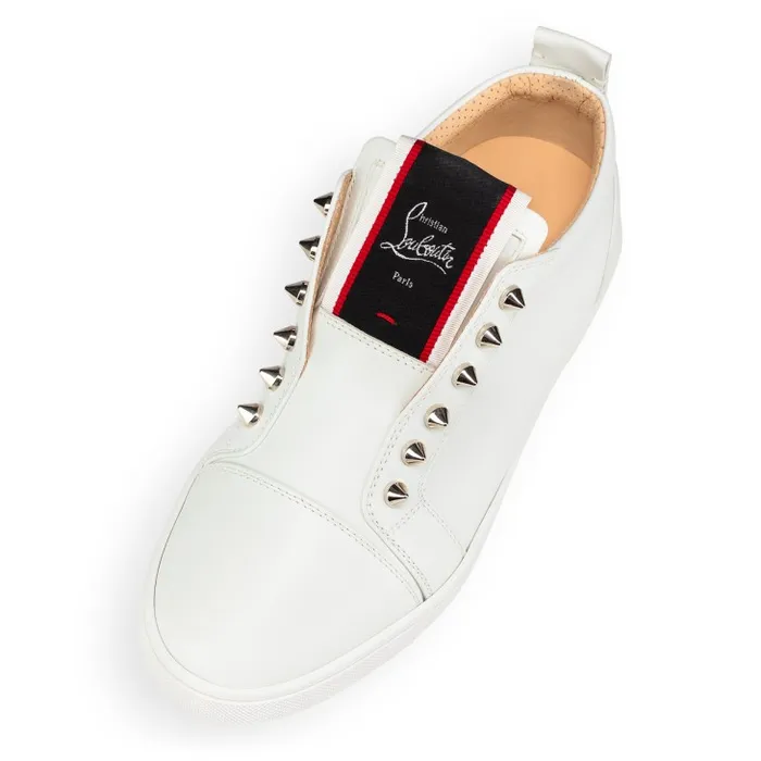 Christian Louboutin Sneakers Women FAV Fique A Vontade Sneakers 8211 Calf Leather 8211 White