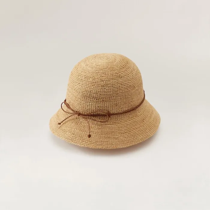Cloche Hats Helen Kaminski Rosie Natural Nutshell