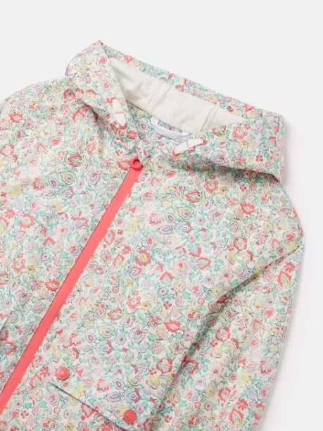 Coats and Jackets Girls Joules Multi Floral Waterproof Raincoat Coats and Jackets Girls Joules Multi Floral Waterproof Raincoat