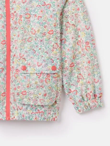 Coats and Jackets Girls Joules Multi Floral Waterproof Raincoat Coats and Jackets Girls Joules Multi Floral Waterproof Raincoat