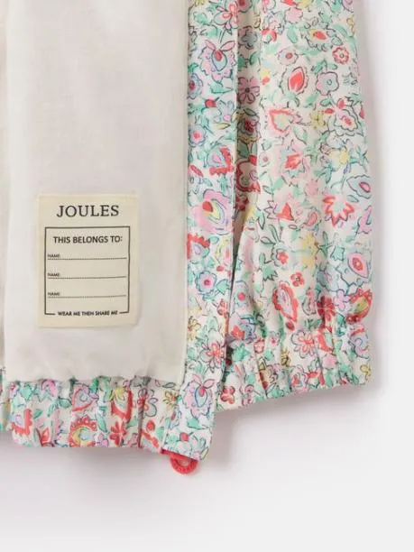 Coats and Jackets Girls Joules Multi Floral Waterproof Raincoat Coats and Jackets Girls Joules Multi Floral Waterproof Raincoat
