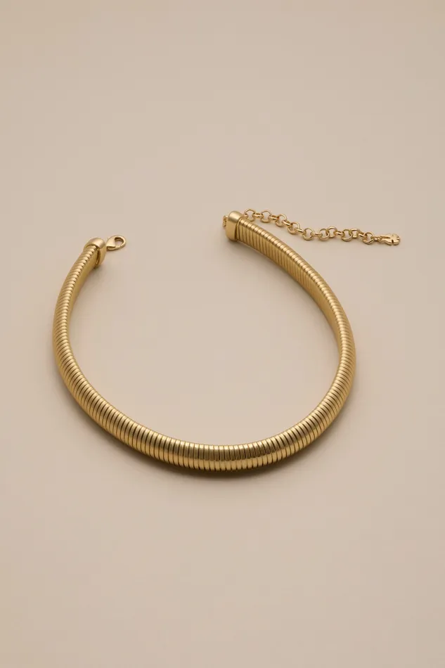 Coiled Necklace Gold Women Lucky Brand Jewelry