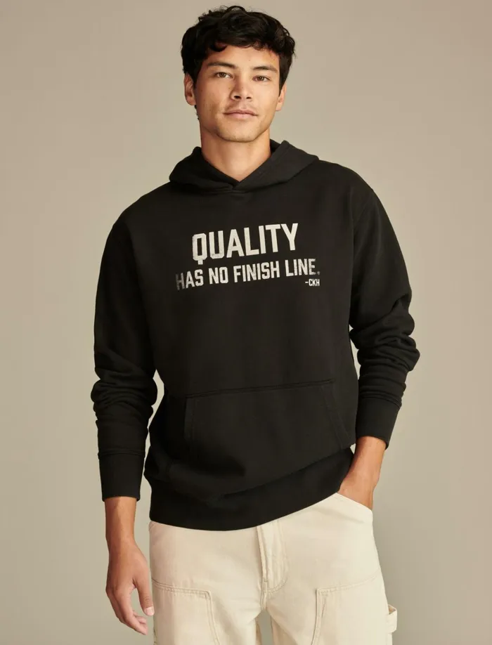 Cole Hauser Quality Hoodie Ebony Men Lucky Brand Graphic Tees