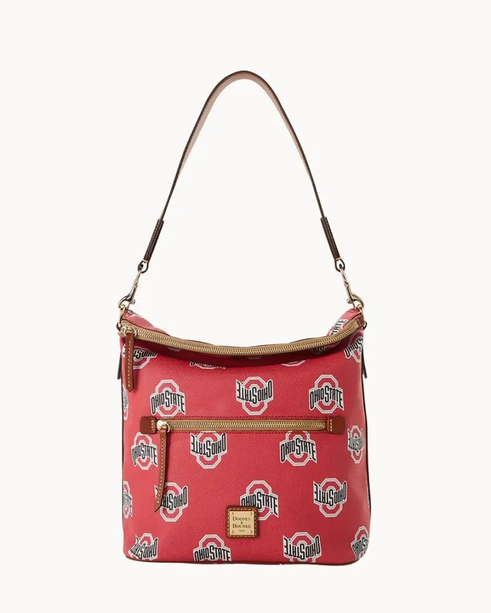 Collegiate Ohio State University Large Sac Ohio State Women Dooney and Bourke Shoulder Bags Collegiate Ohio State University Large Sac Ohio State Women Dooney and Bourke Shoulder Bags
