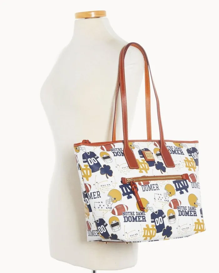 Collegiate University Of Notre Dame Tote Notre Dame Women Dooney and Bourke Totes