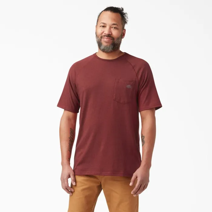 Cooling Short Sleeve Pocket TShirt Cane Red Cane Red cn Men Dickies Work Shirts Cooling Short Sleeve Pocket TShirt Cane Red Cane Red cn Men Dickies Work Shirts