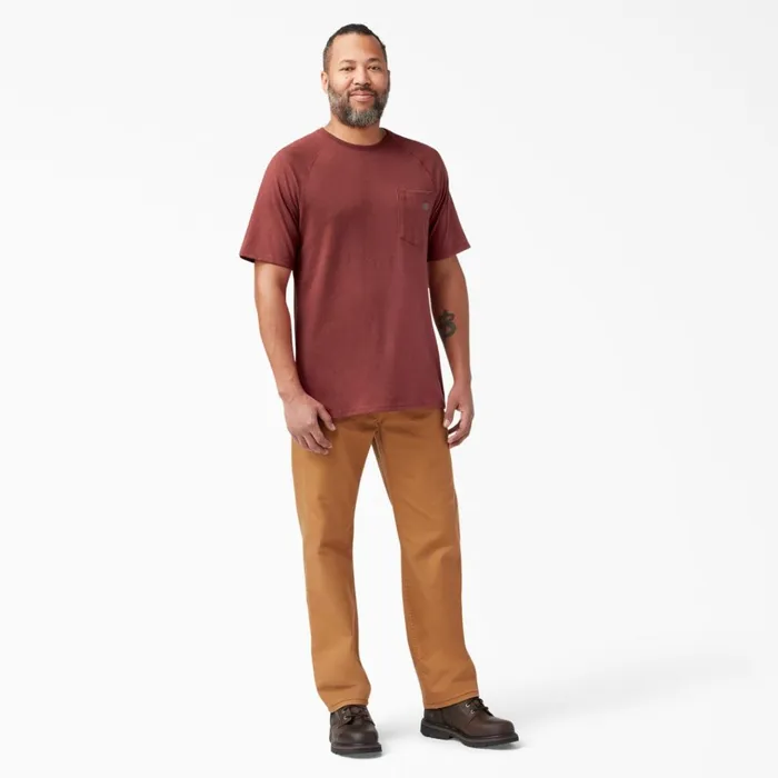 Cooling Short Sleeve Pocket TShirt Cane Red Cane Red cn Men Dickies Work Shirts Cooling Short Sleeve Pocket TShirt Cane Red Cane Red cn Men Dickies Work Shirts