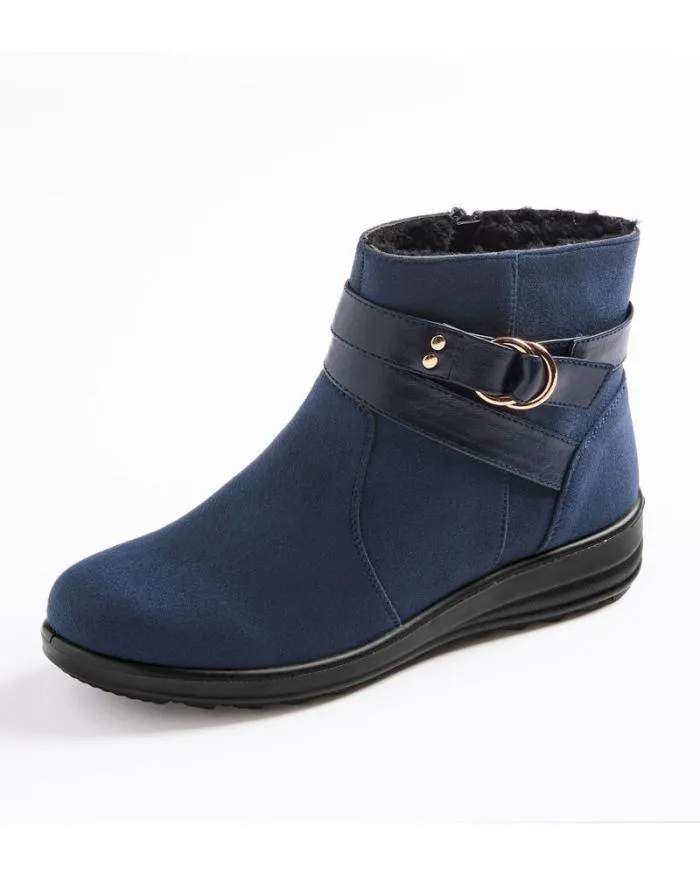 Cotton Traders Boots Strap Detail Snug Boots 8211 Women