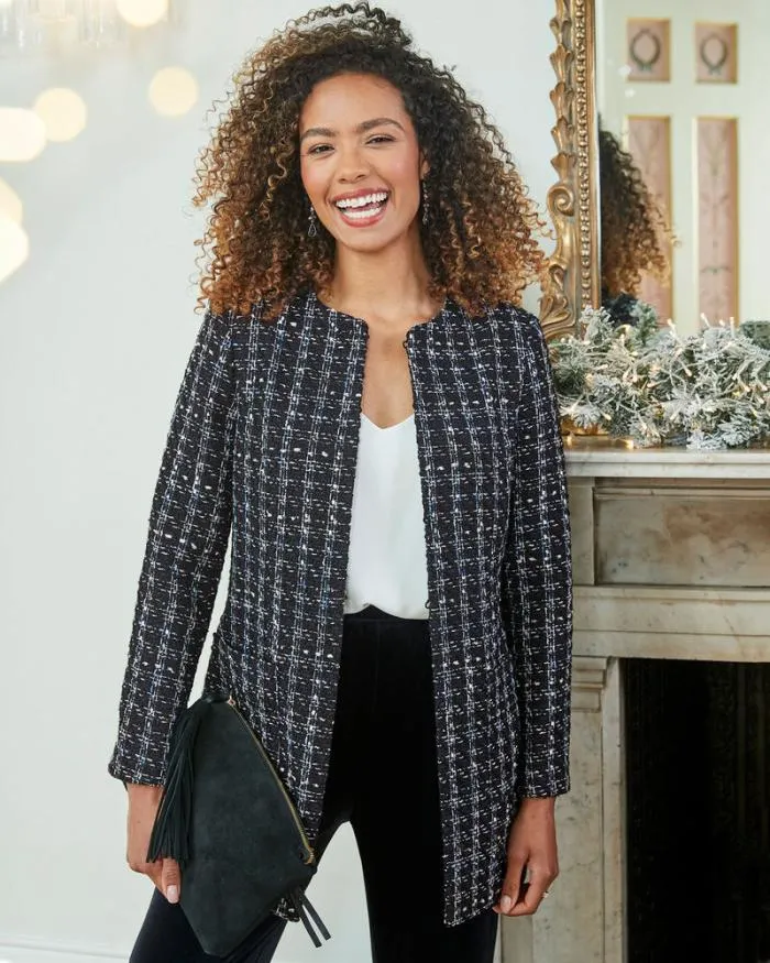 Cotton Traders Coats and Jackets Boucle Jacket 8211 Women