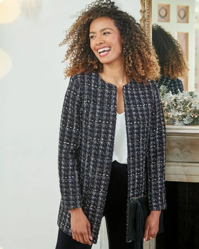 Cotton Traders Coats and Jackets Boucle Jacket 8211 Women
