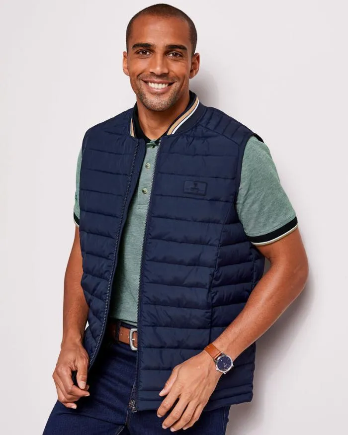 Cotton Traders Coats and Jackets Guinness Showerproof Padded Gilet 8211 Men