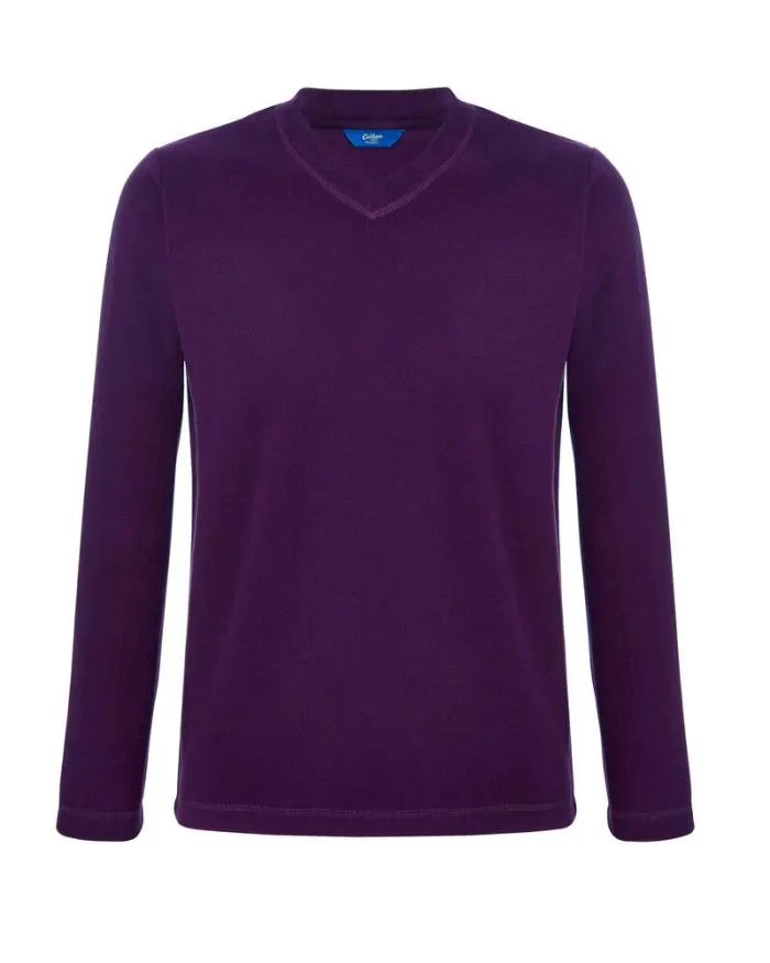 Cotton Traders Fleece Fleece Long Sleeve Top 8211 WomenMenUnisex