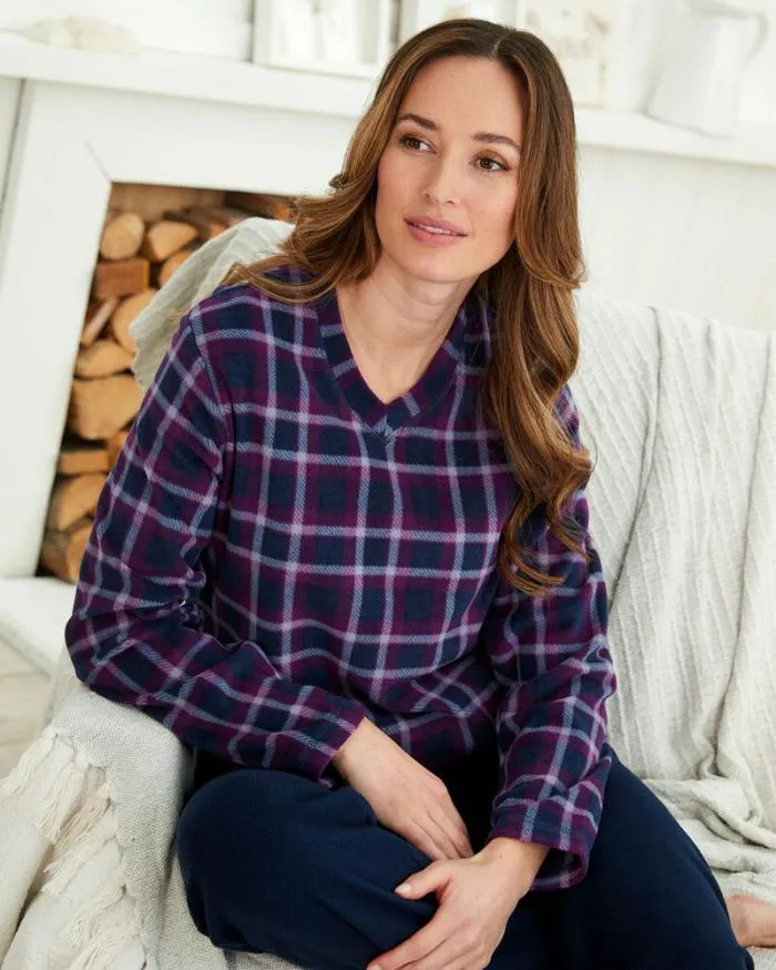 Cotton Traders Fleece Fleece Long Sleeve Top 8211 WomenMenUnisex