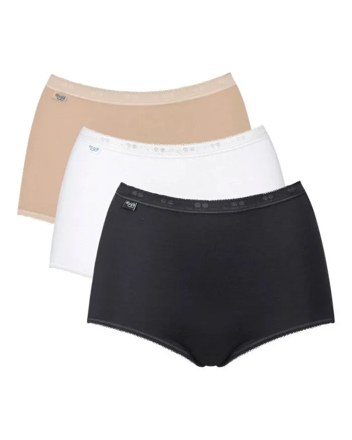Cotton Traders Knickers 3 Pack Sloggi Maxi Briefs 8211 Women