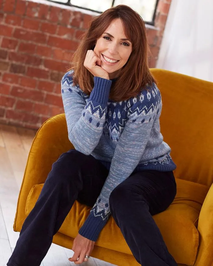 Cotton Traders Knitwear Fair Isle Turtleneck Jumper 8211 Women