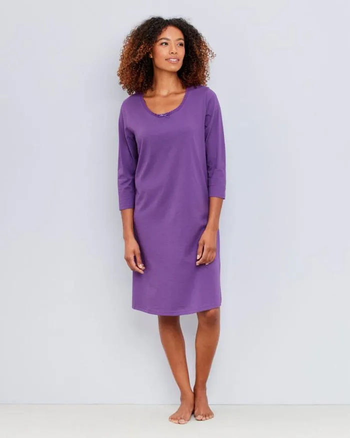 Cotton Traders Loungewear 2 Pack Scoop Neck Nightdresses 8211 Women
