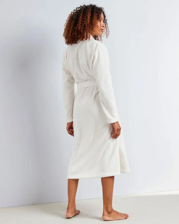 Cotton Traders Nightwear Blissfully Soft Wrap Dressing Gown 8211 Women