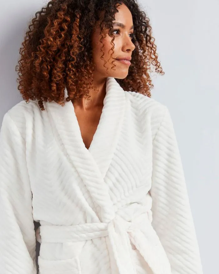 Cotton Traders Nightwear Blissfully Soft Wrap Dressing Gown 8211 Women