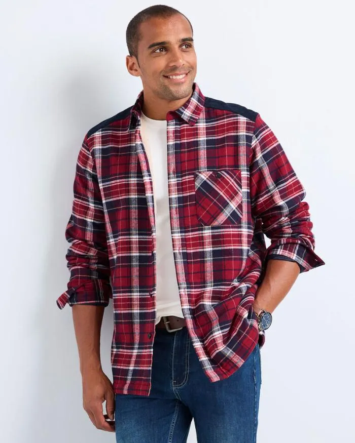 Cotton Traders Shirts FleeceLined Shirt 8211 Men