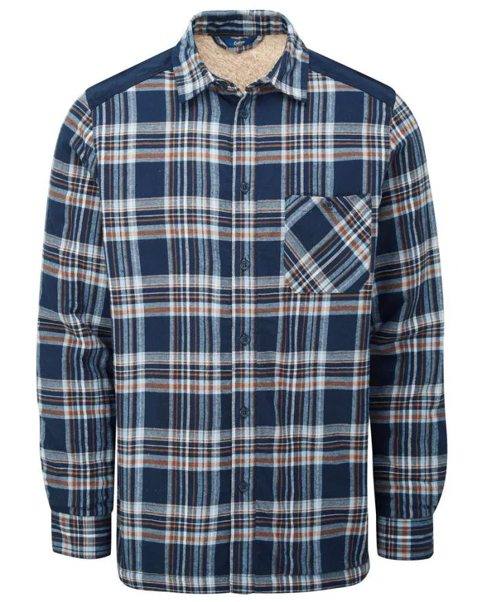 Cotton Traders Shirts FleeceLined Shirt 8211 Men