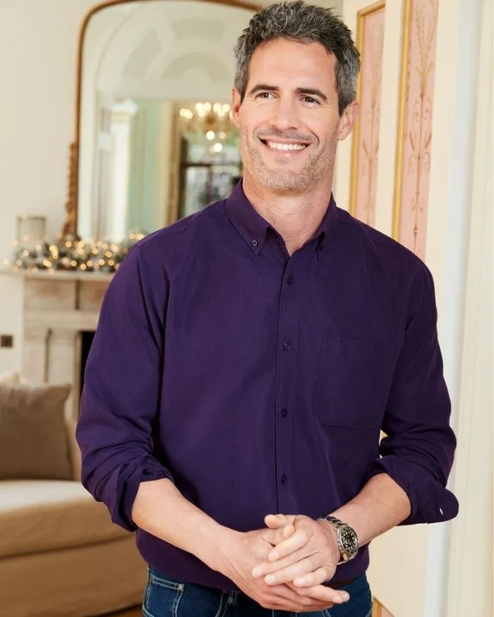 Cotton Traders Shirts Long Sleeve Soft Touch Shirt 8211 Men