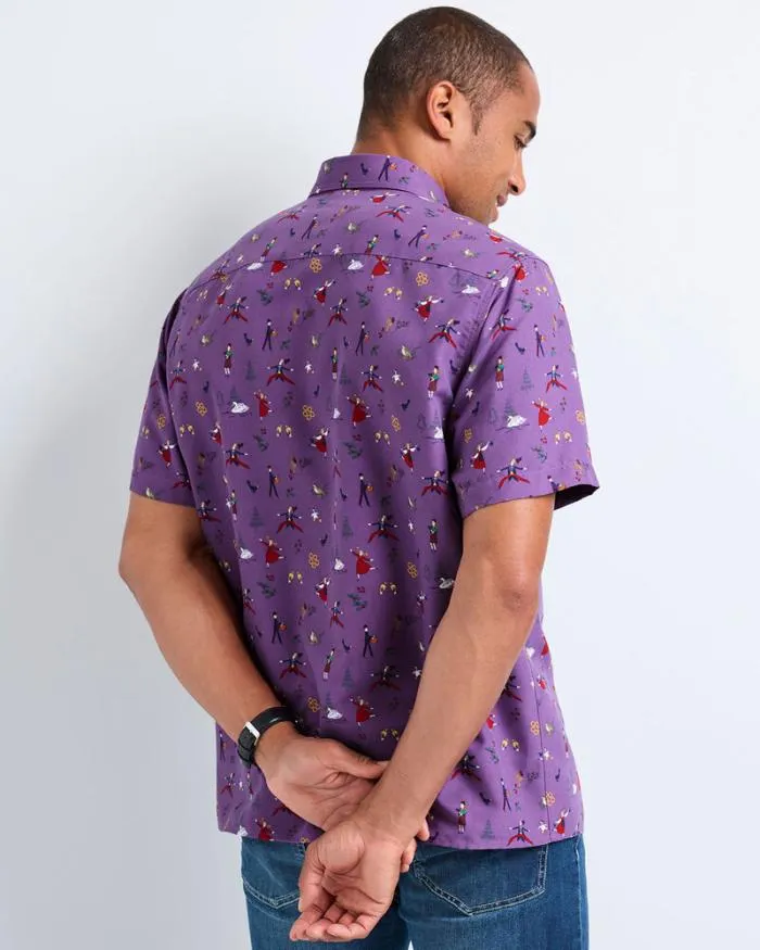 Cotton Traders Shirts Short Sleeve Soft Touch Print Shirt 8211 Men