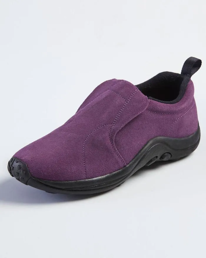 Cotton Traders Shoes s Wide Fit Suede Slipons 8211 Women