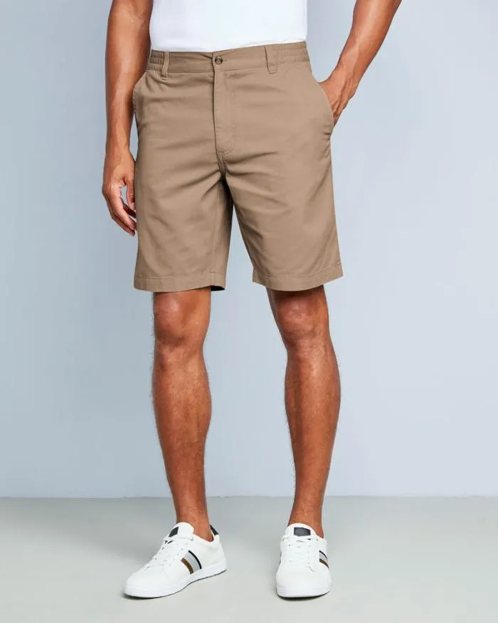 Cotton Traders Shorts Flat Front Comfort Shorts 8211 Men
