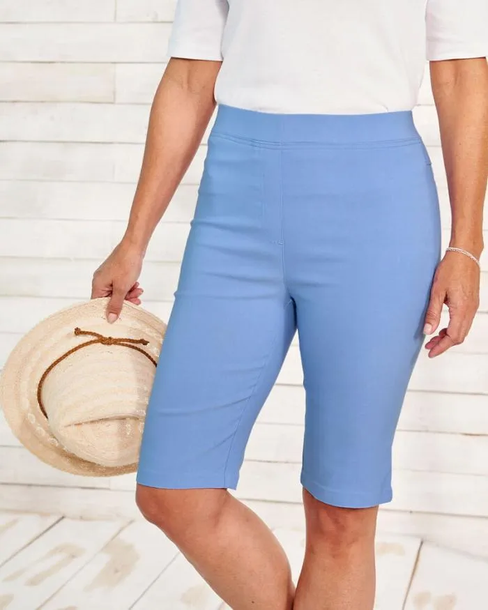 Cotton Traders Shorts Super Stretchy PullOn Shorts 8211 Women