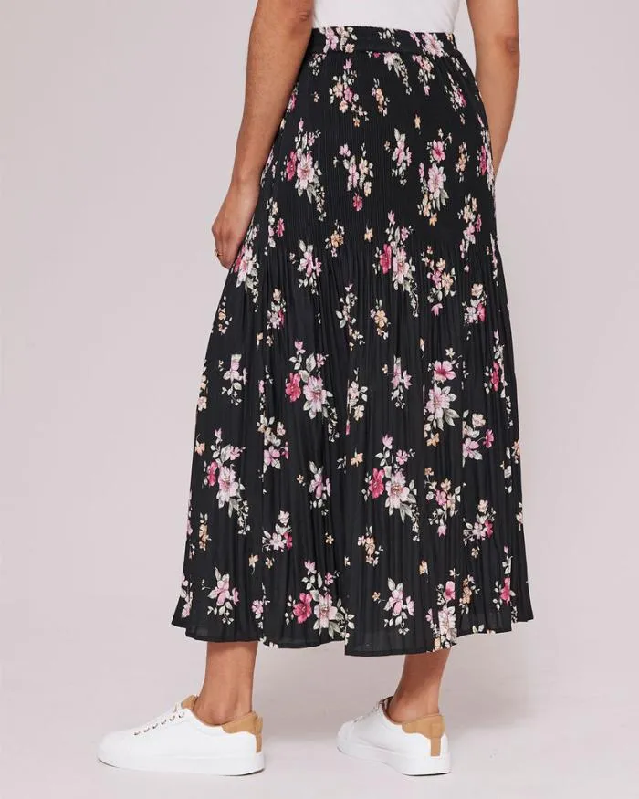 Cotton Traders Skirts Pleat PullOn Maxi Skirt 8211 Women