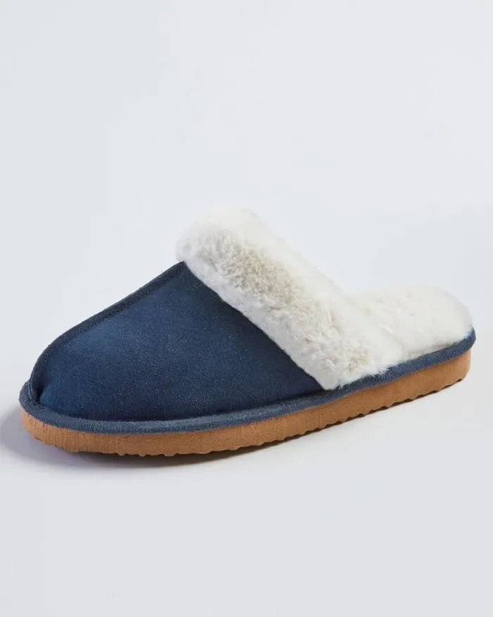 Cotton Traders Slippers Suede Mule Slippers 8211 Women