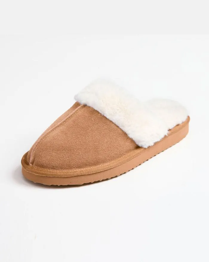 Cotton Traders Slippers Suede Mule Slippers 8211 Women