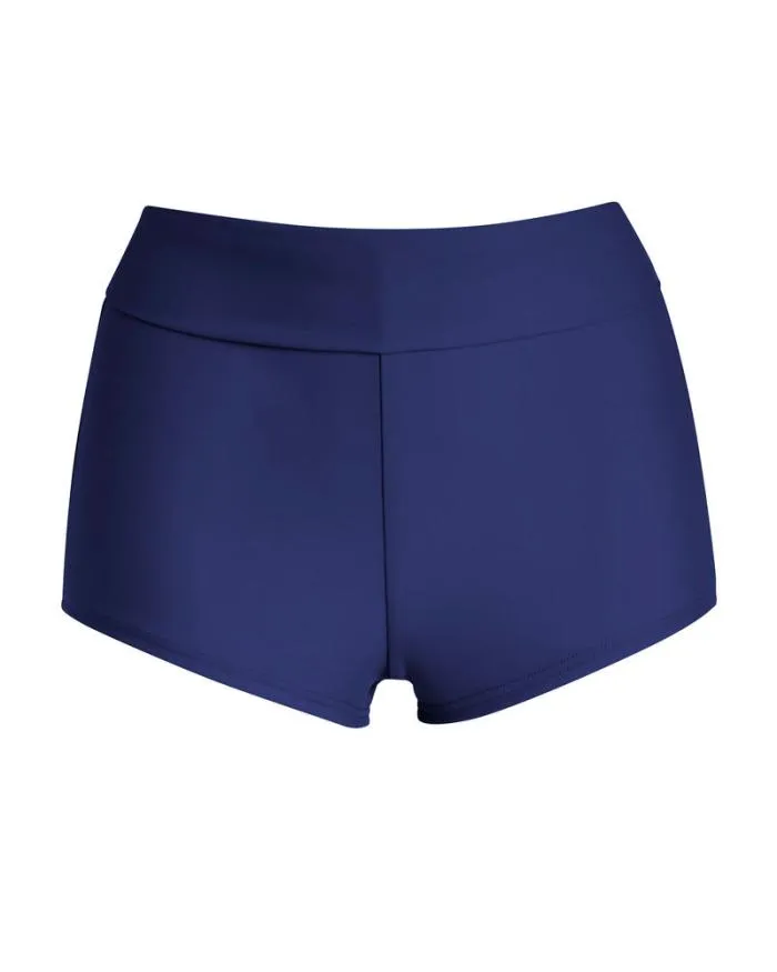Cotton Traders Swimwear Roll Top Tummy Control Swim Shorts 8211 Women