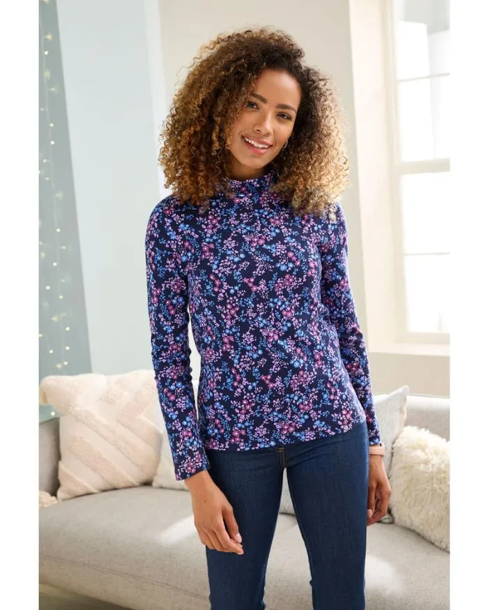 Cotton Traders Tops and TShirts CosyUp Long Sleeve Turtleneck Top 8211 Women