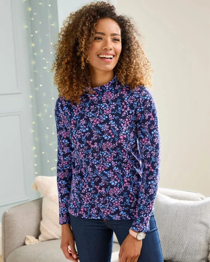 Cotton Traders Tops and TShirts CosyUp Long Sleeve Turtleneck Top 8211 Women