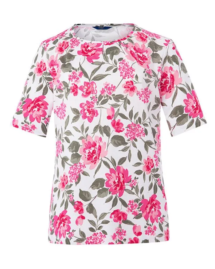 Cotton Traders Tops and TShirts Phoebe Sleeve Print Top 8211 Women
