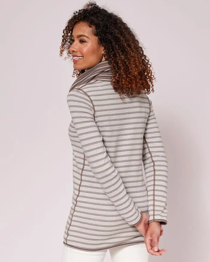 Cotton Traders Tops and TShirts Reversible Long Sleeve Cowl Neck Jersey Top 8211 Women