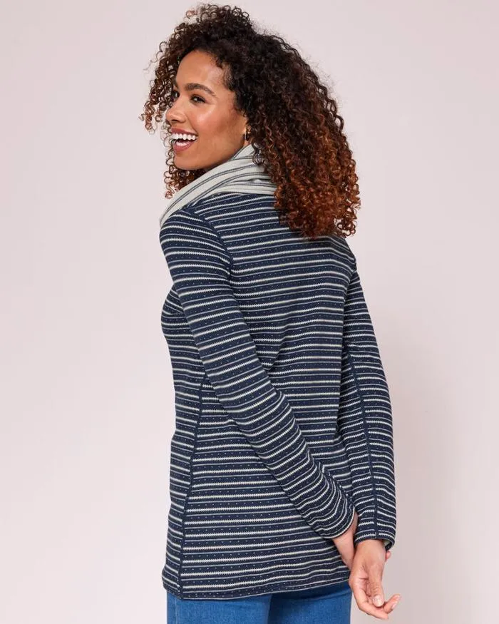 Cotton Traders Tops and TShirts Reversible Long Sleeve Cowl Neck Jersey Top 8211 Women
