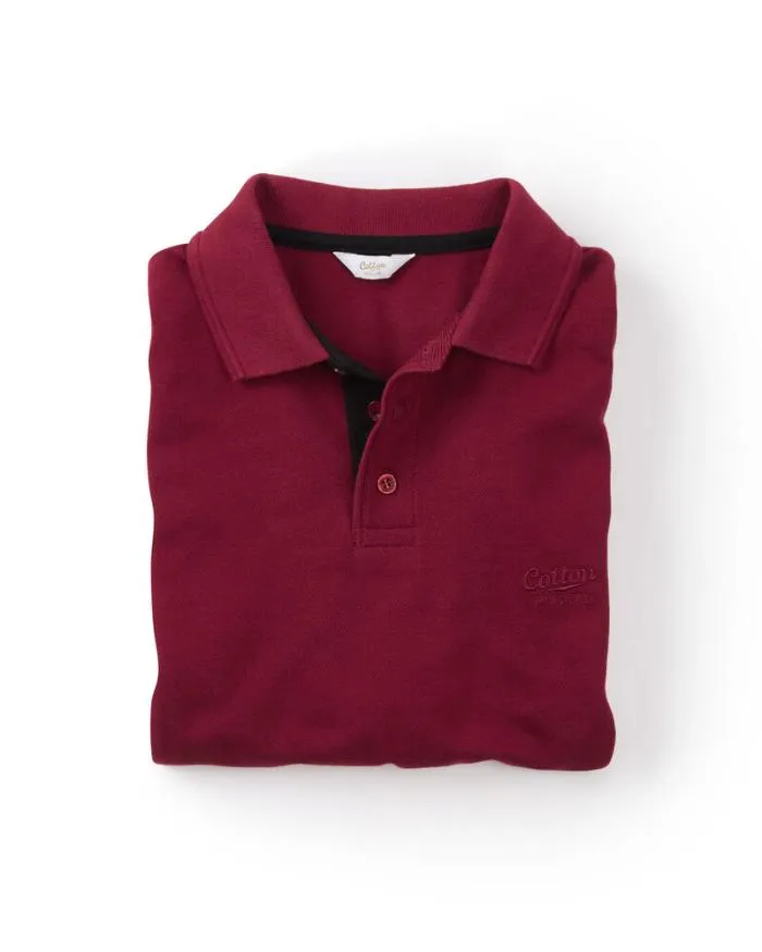Cotton Traders Tops and TShirts Short Sleeve Polo Shirt 8211 WomenMenUnisex