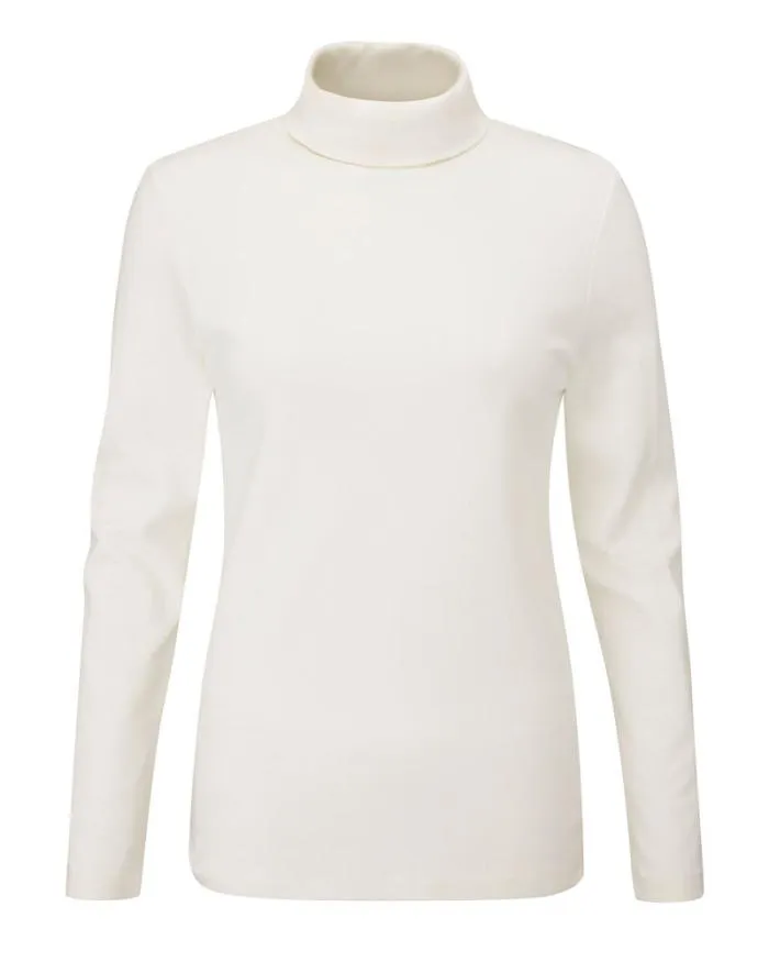 Cotton Traders Tops and TShirts Wrinkle Free Long Sleeve Turtleneck 8211 Women