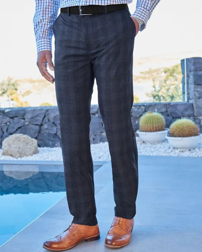 Cotton Traders Trousers Check Travel Trousers 8211 Men
