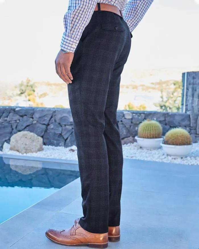 Cotton Traders Trousers Check Travel Trousers 8211 Men