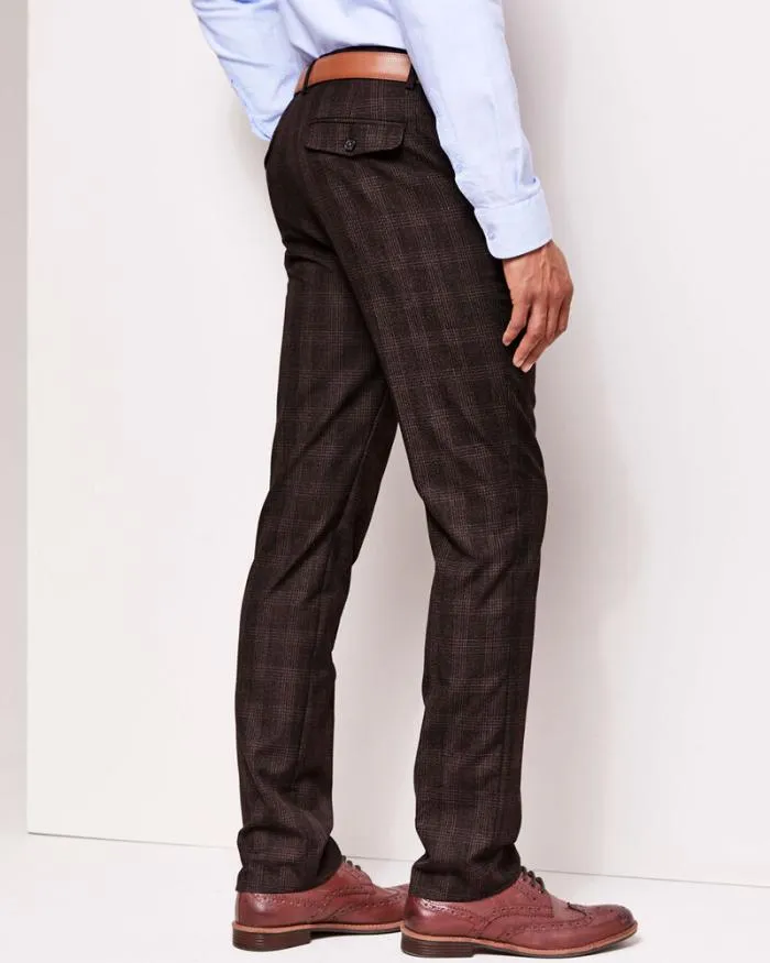 Cotton Traders Trousers Check Travel Trousers 8211 Men