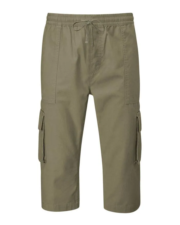 Cotton Traders Trousers Cotton PullOn Crop Trousers 8211 Men