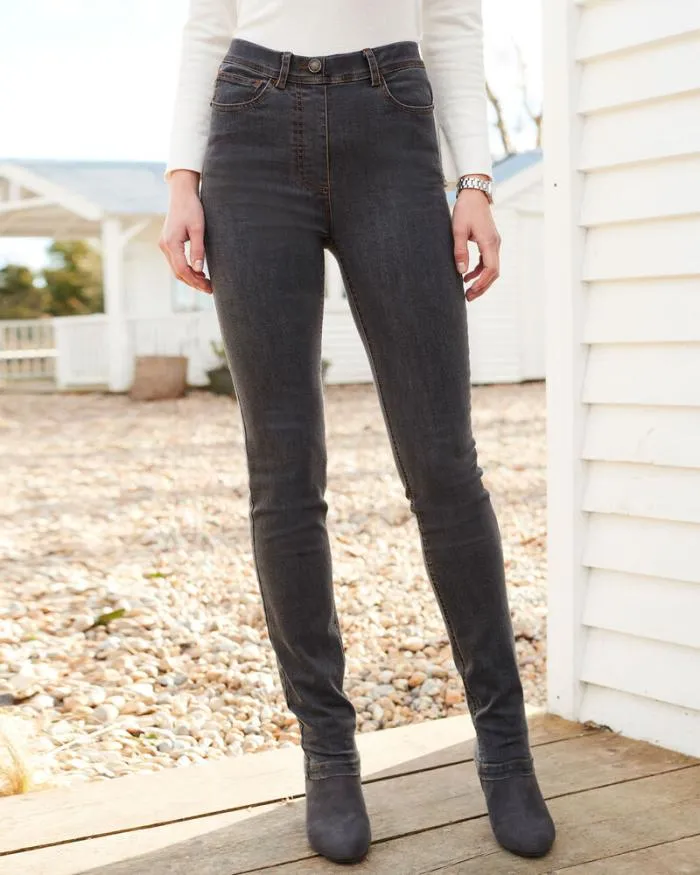 Cotton Traders Trousers Everyday SlimFit StraightLeg Stretch Jeggings 8211 Women