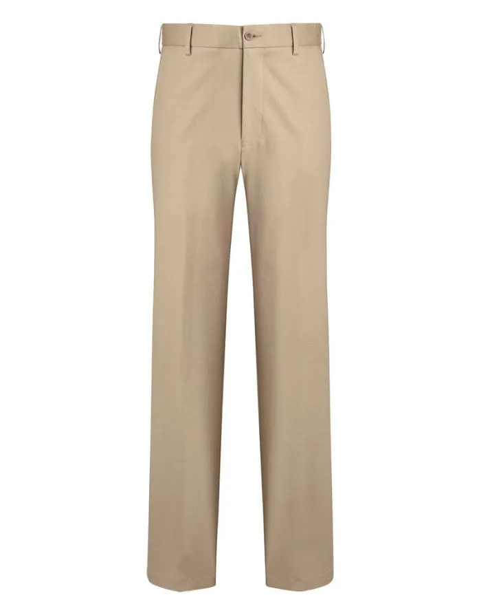 Cotton Traders Trousers Flat Front 4Way Stretch Chino Trousers 8211 Men